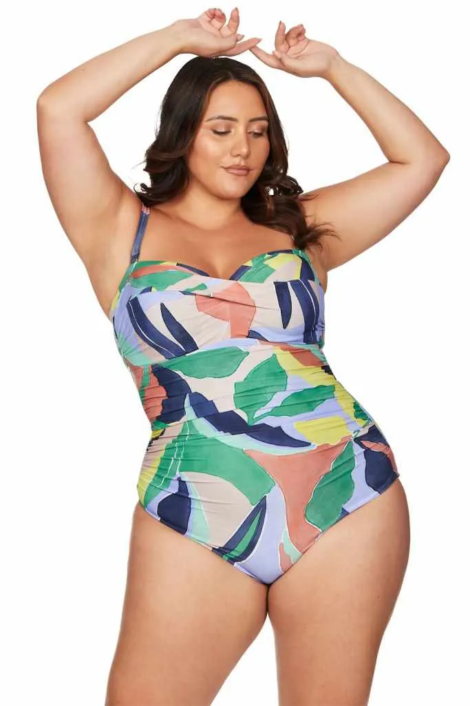 Artesands Botticelli Underwire Bandeau One Piece - L Avana