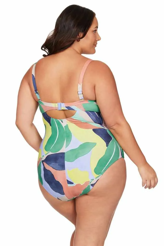 Artesands Botticelli Underwire Bandeau One Piece - L Avana