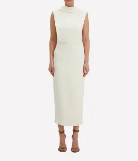 Cady Midi Dress in Cream