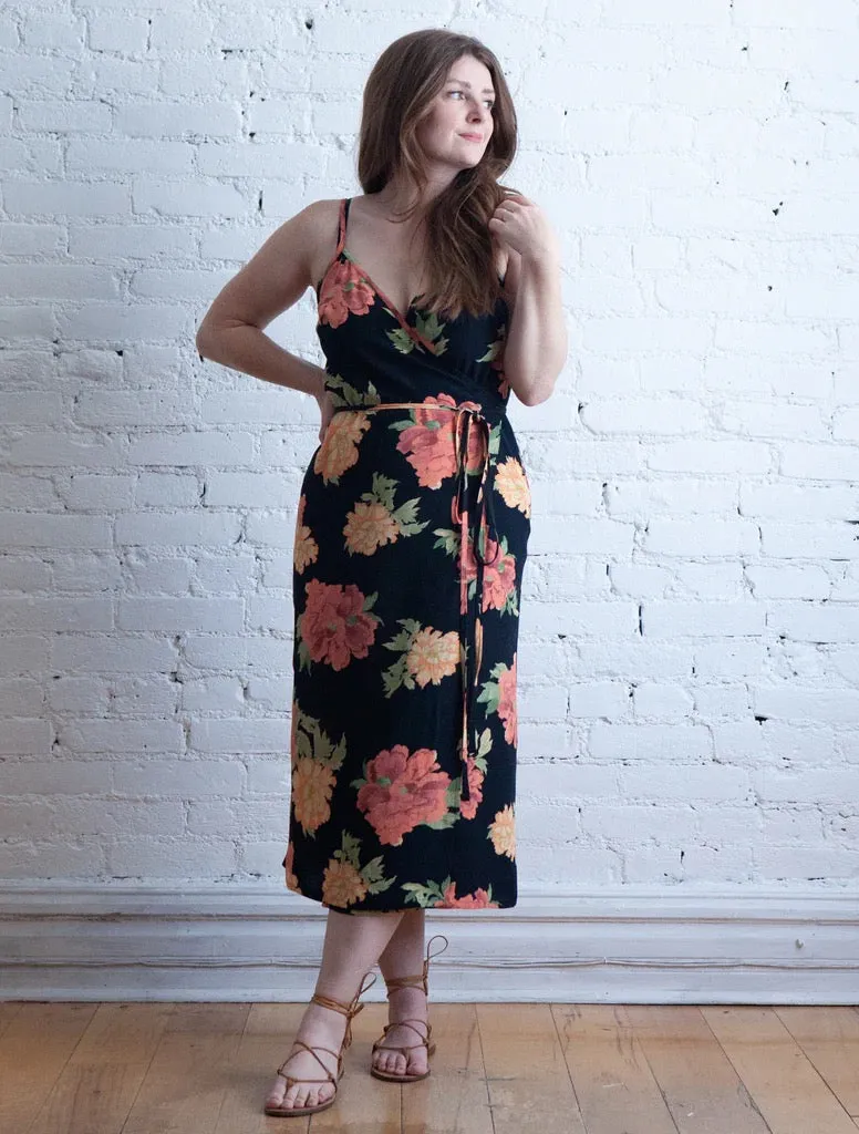 Calvin Wrap Dress | Sz 0-18 | Sewing Pattern by True Bias