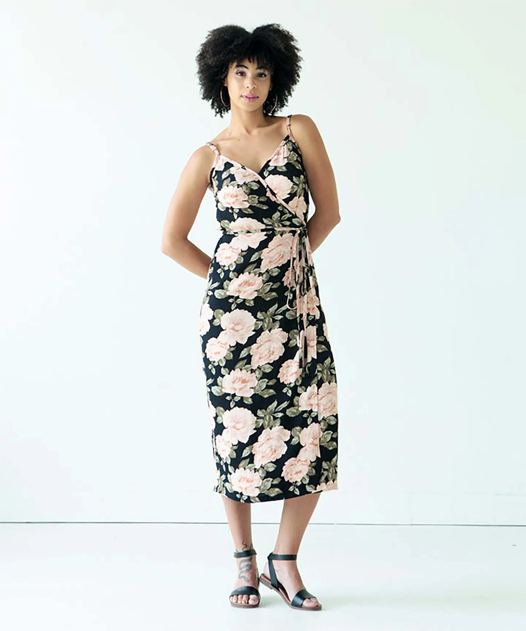 Calvin Wrap Dress | Sz 0-18 | Sewing Pattern by True Bias