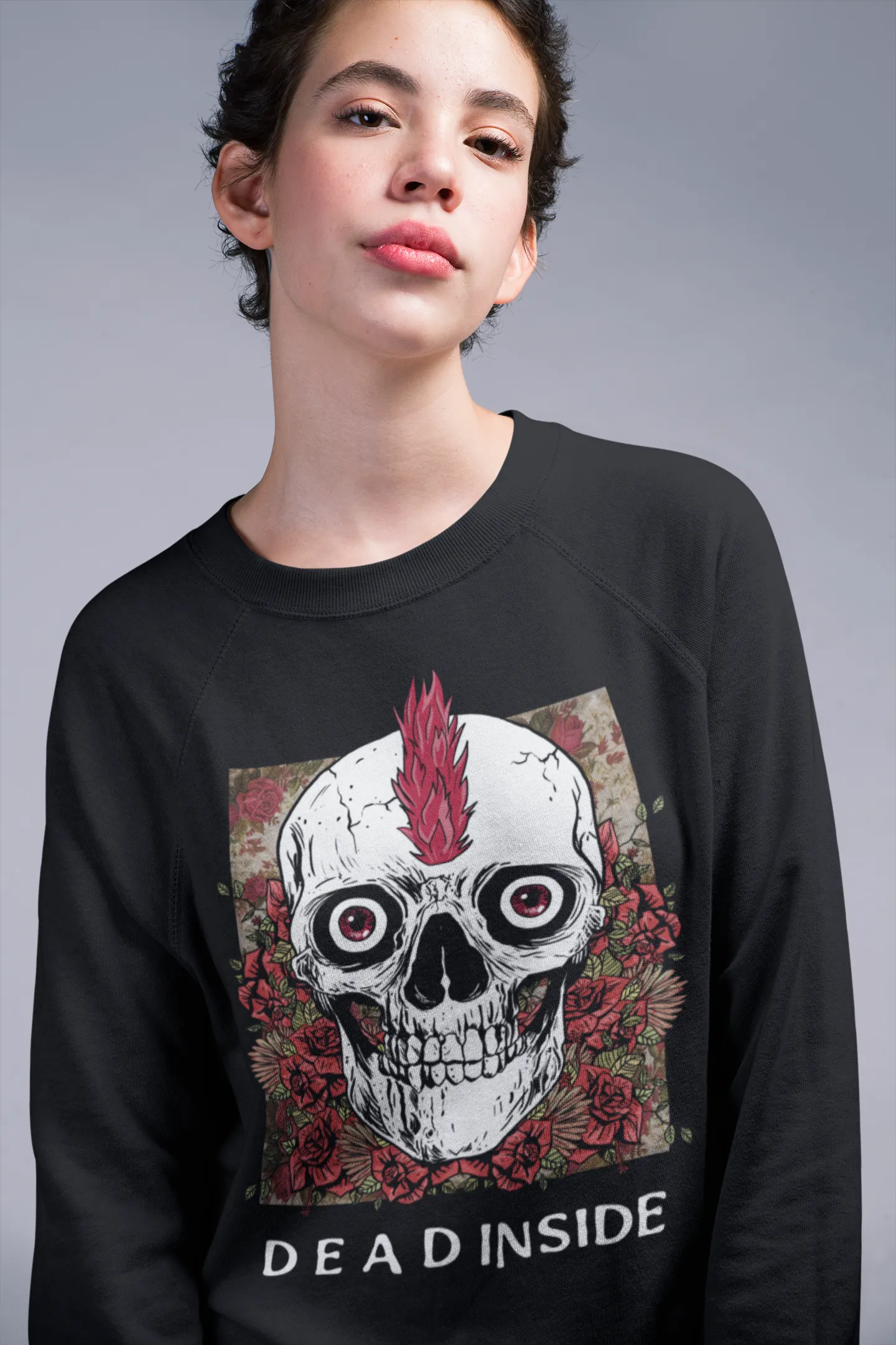 Dead Inside HD Crewneck Sweatshirt