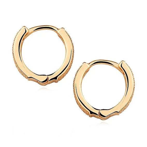 Earrings "Little Endless Hoop" 925 Silver