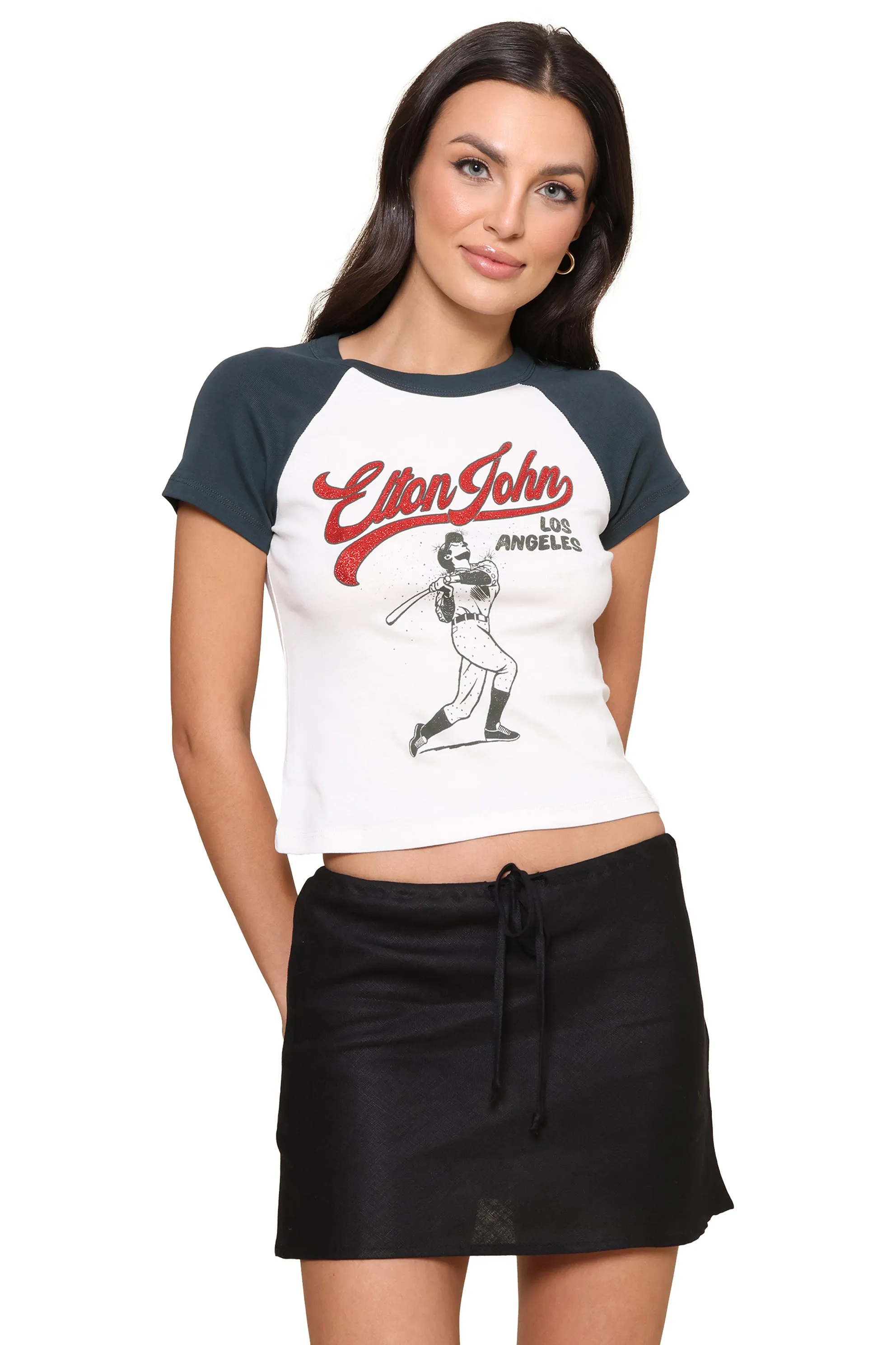 Elton John Home Run Raglan