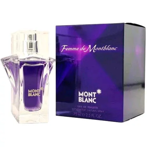 Femme de Mont Blanc Eau De Toilette  75 ml  2.5 oz By Mont Blanc