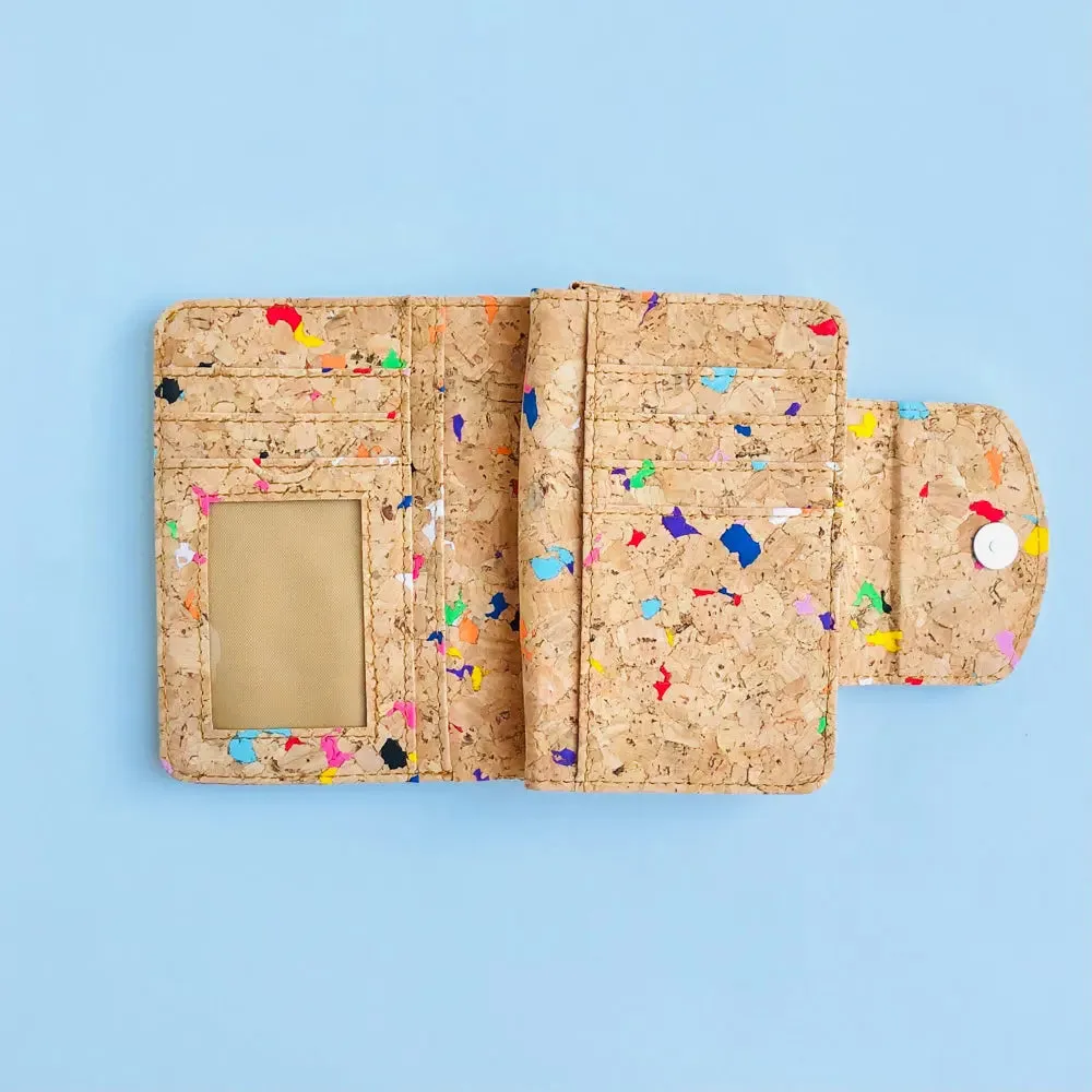 Fiora Vegan Cork Wallet By The Sea Collection