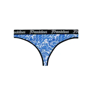 G-String | Soft Cotton | Blue Florals