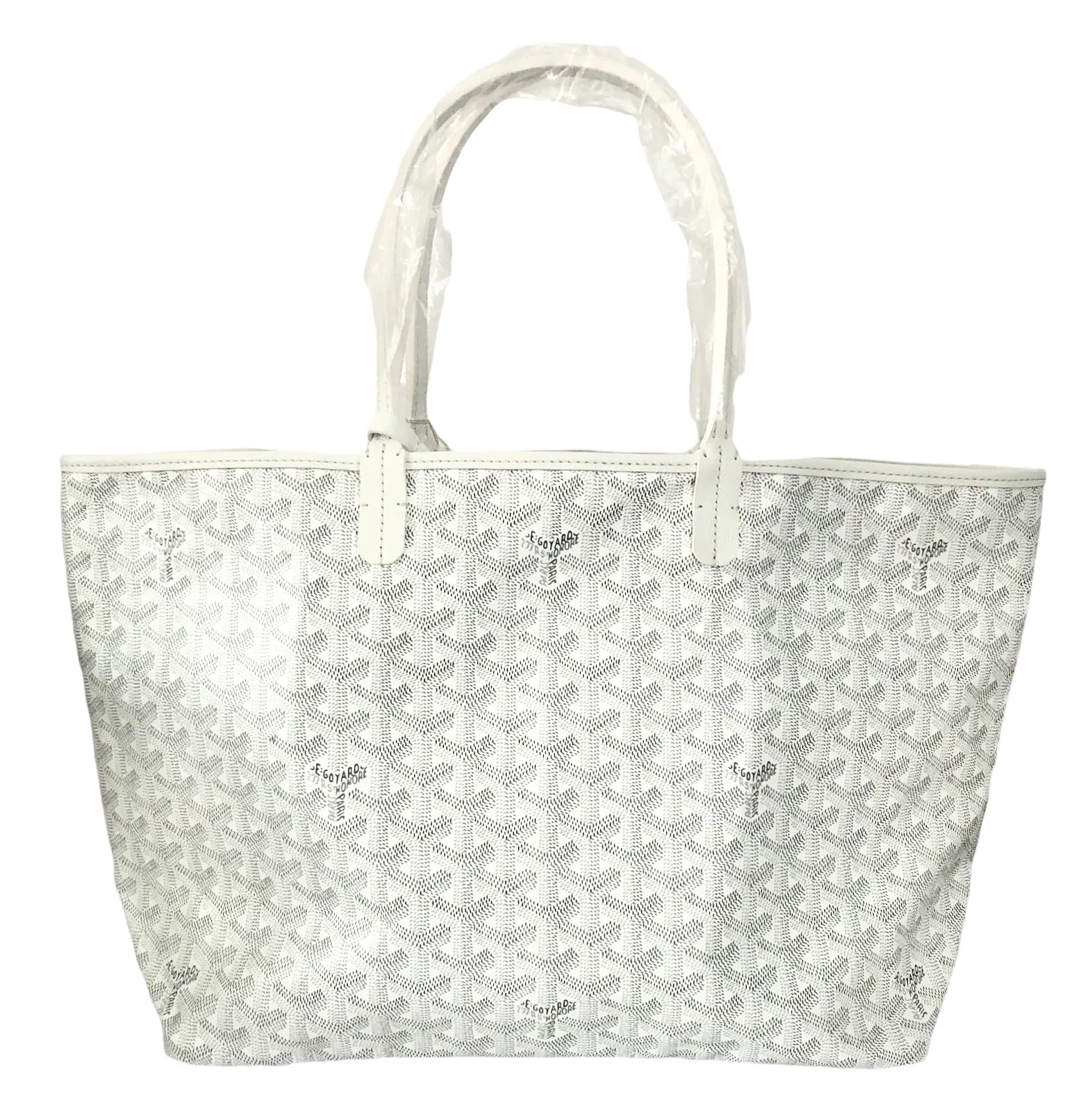 Goyard St. Louis White Tote PM (NWT)