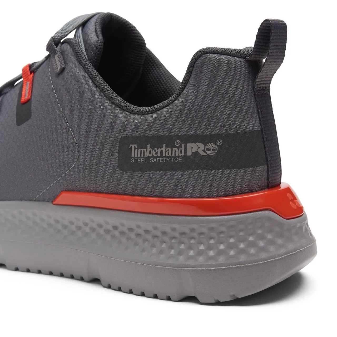 Intercept Steel-Toe Oxford Work Shoe Grey