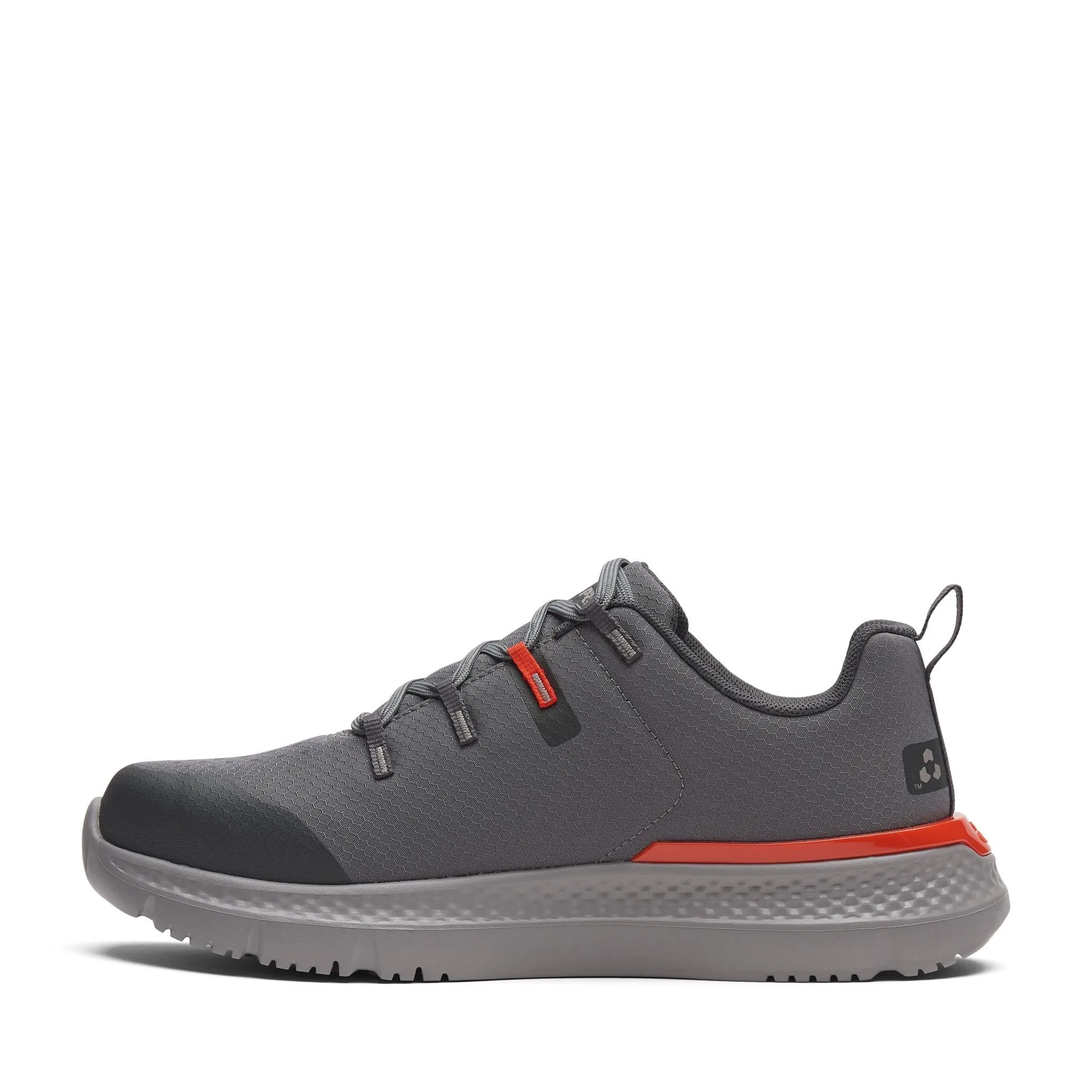 Intercept Steel-Toe Oxford Work Shoe Grey