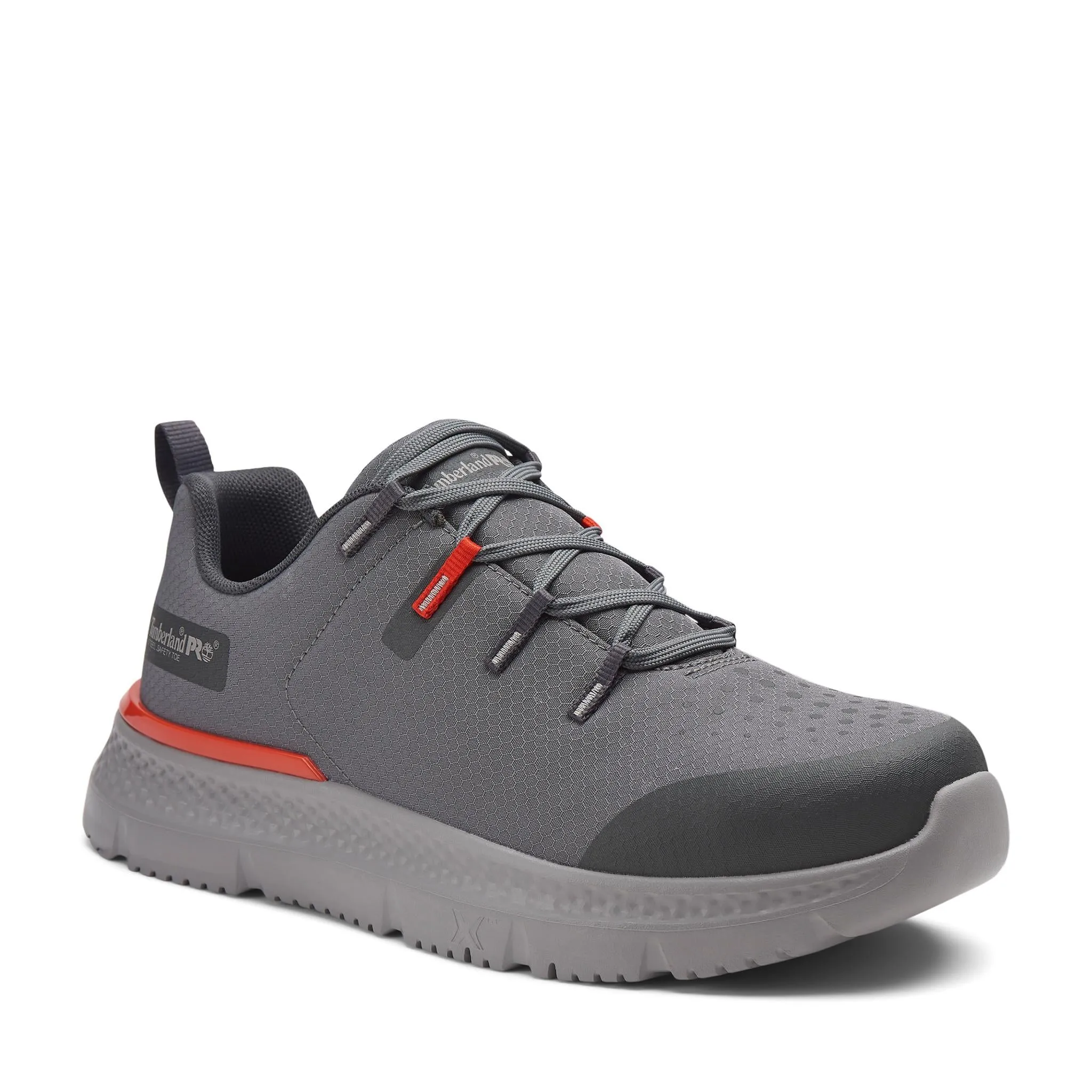 Intercept Steel-Toe Oxford Work Shoe Grey