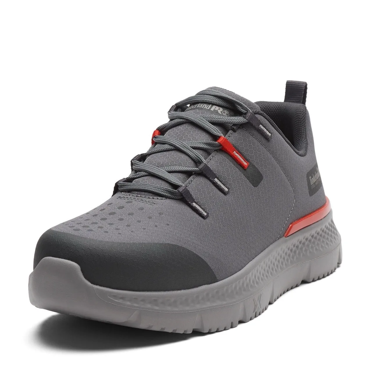 Intercept Steel-Toe Oxford Work Shoe Grey