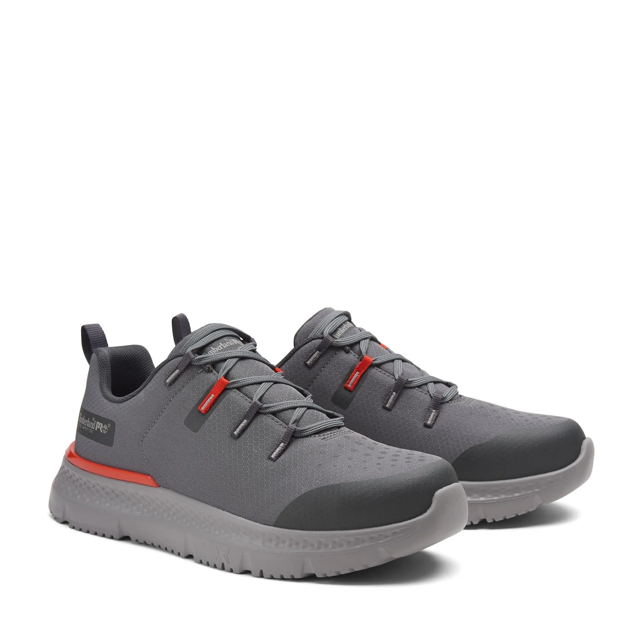 Intercept Steel-Toe Oxford Work Shoe Grey