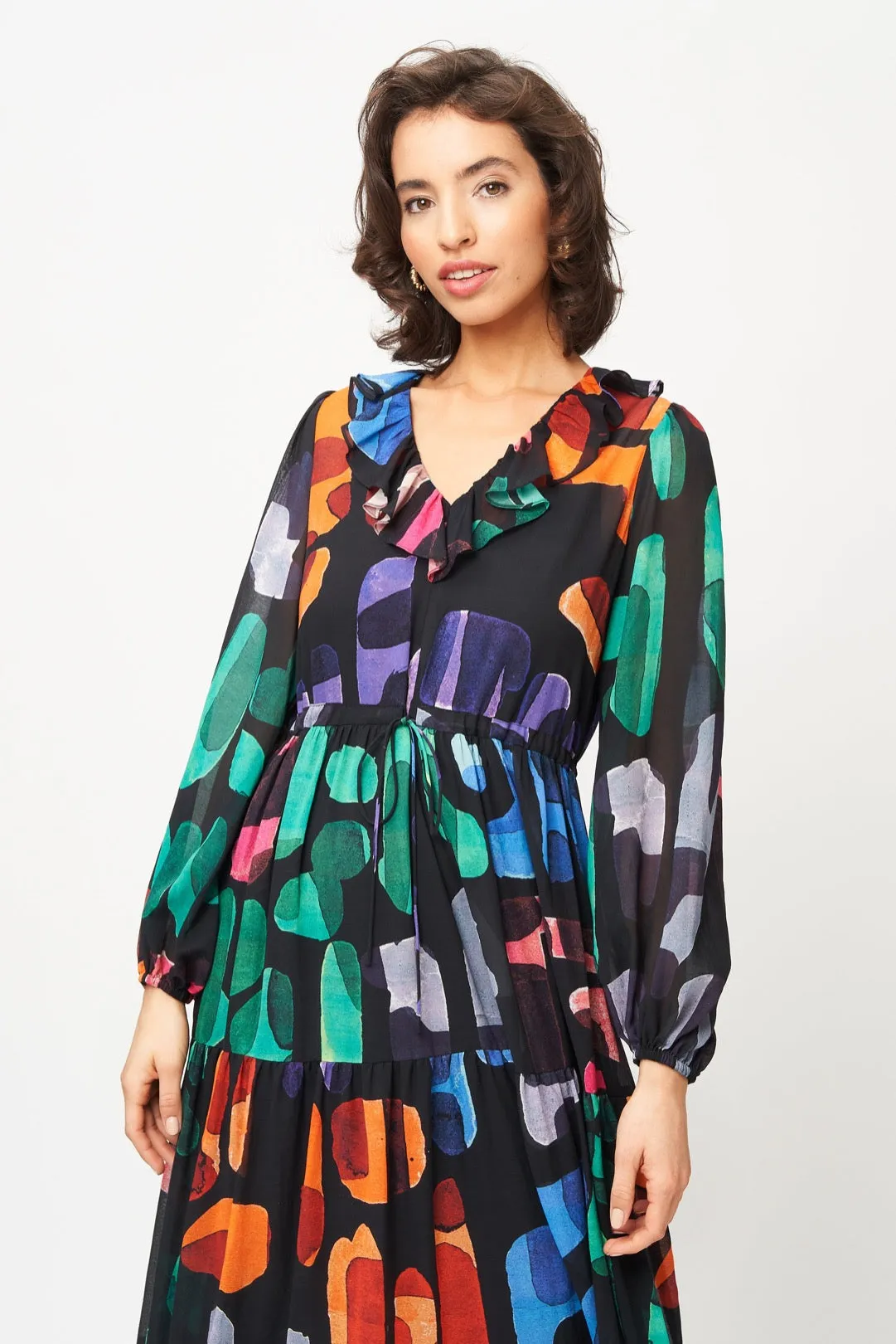 Ivy Dress Abstract