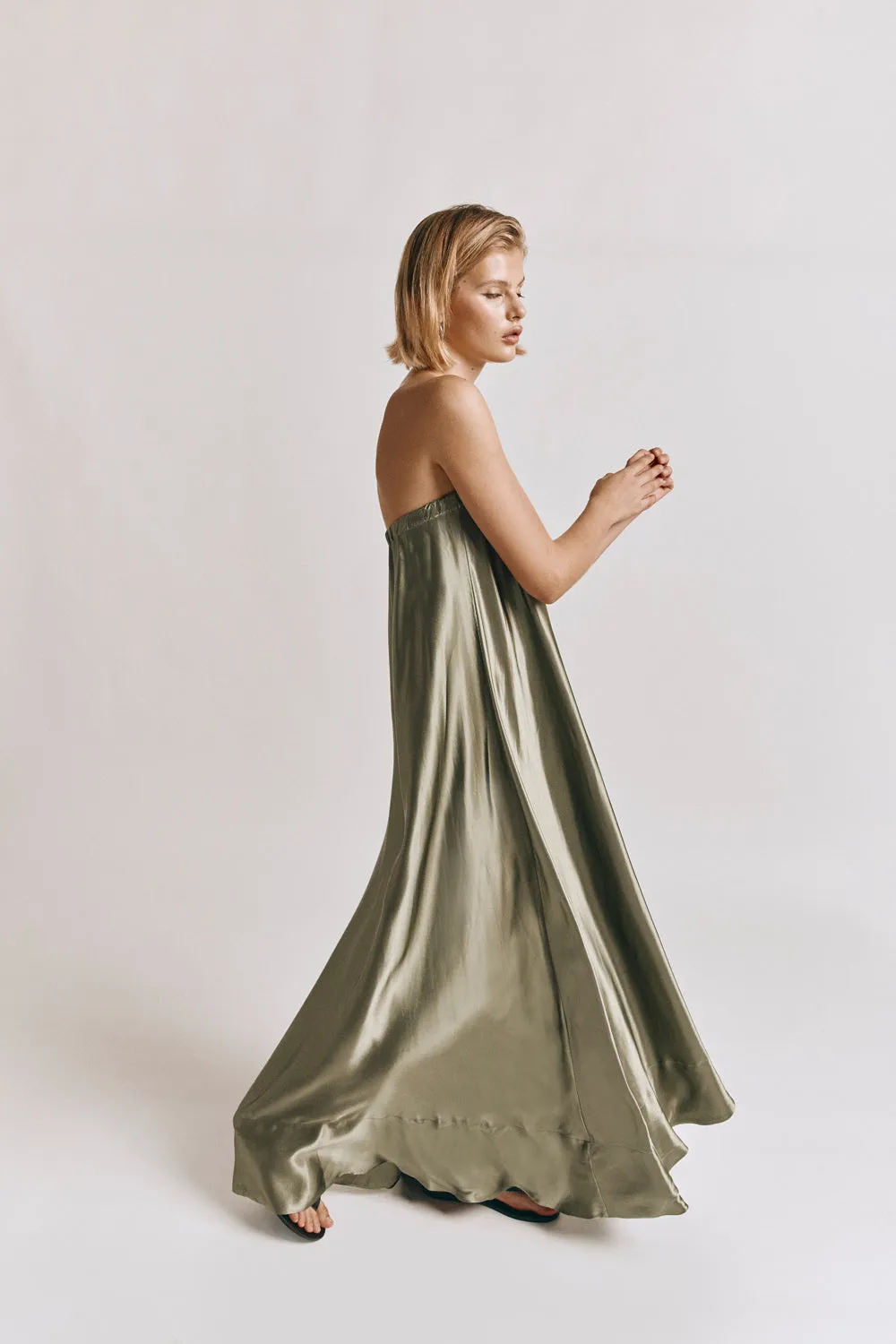 Lenni Maxi Dress Olive