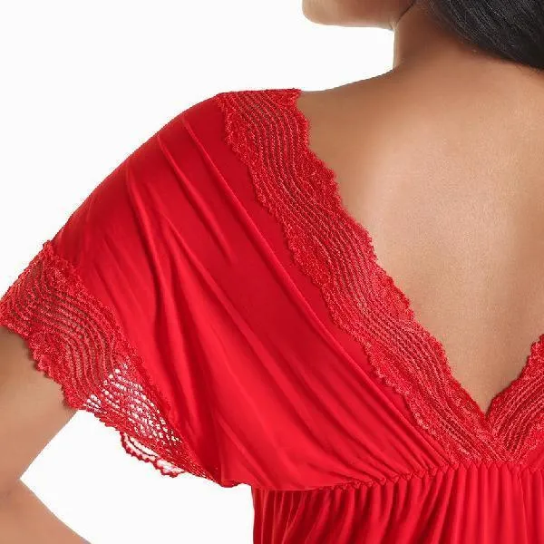 Long Nighty With Elastic Under Bust