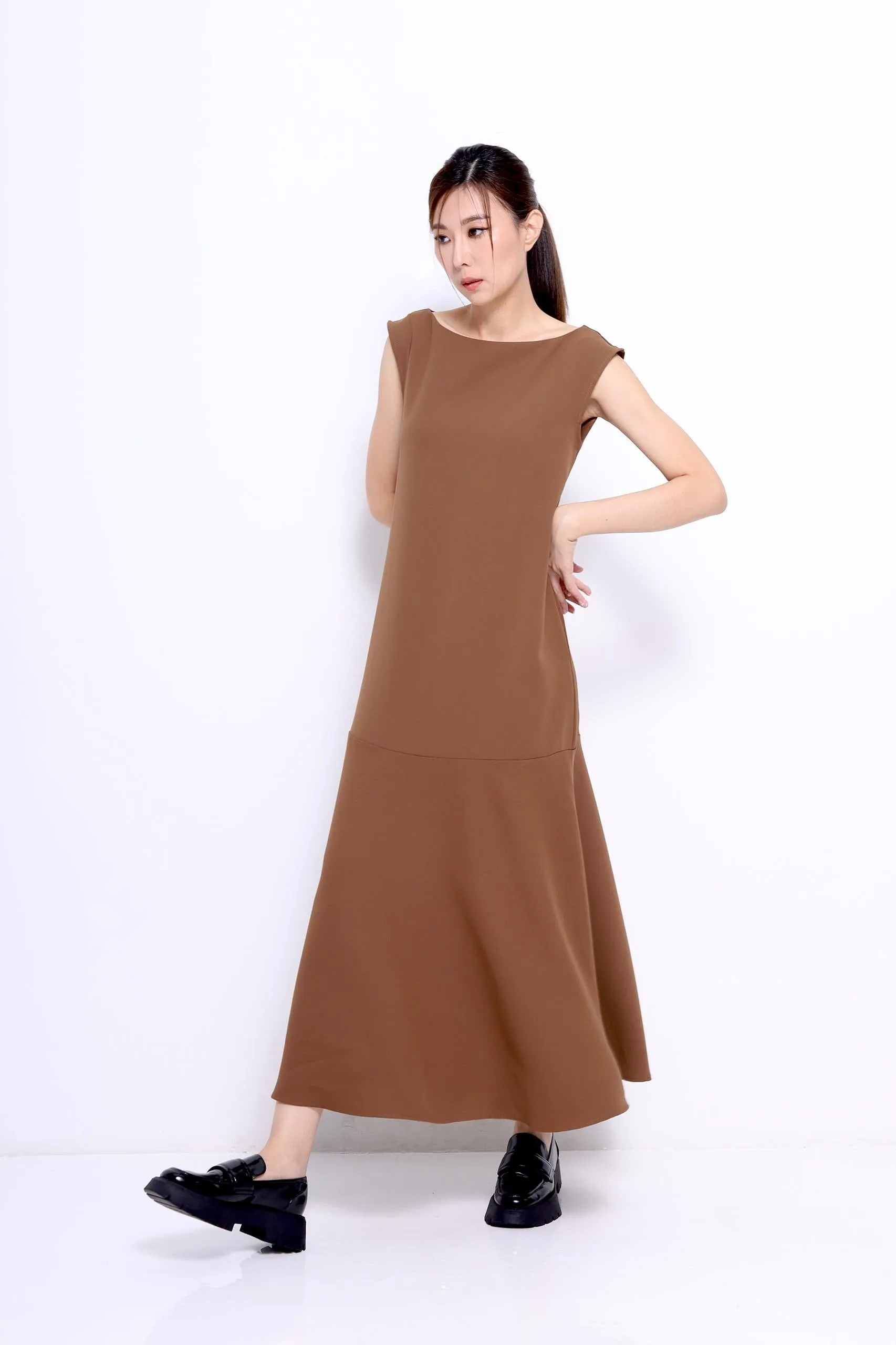 Mia Drop Waist Maxi Dress