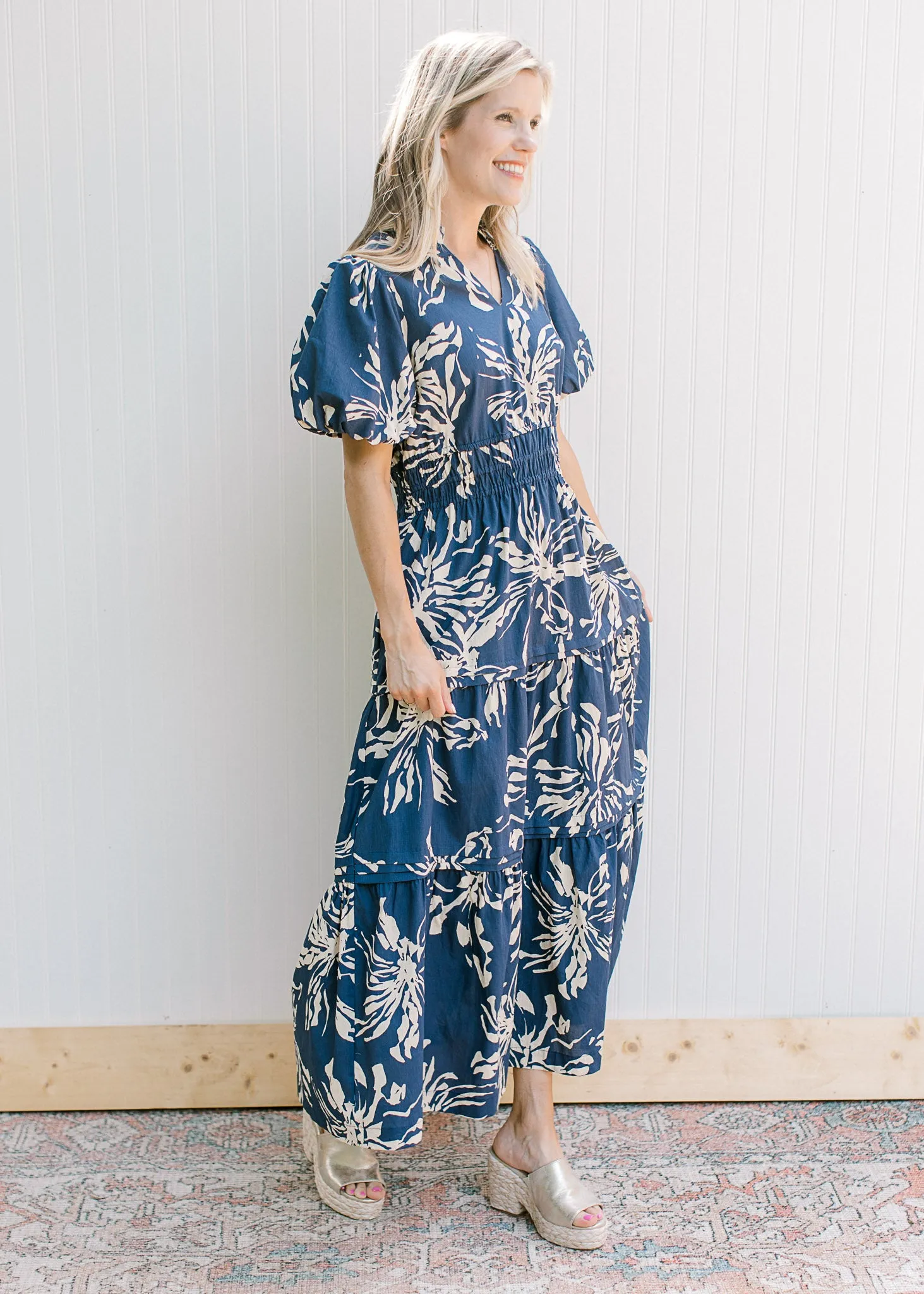 Midnight Blue Maxi Dress