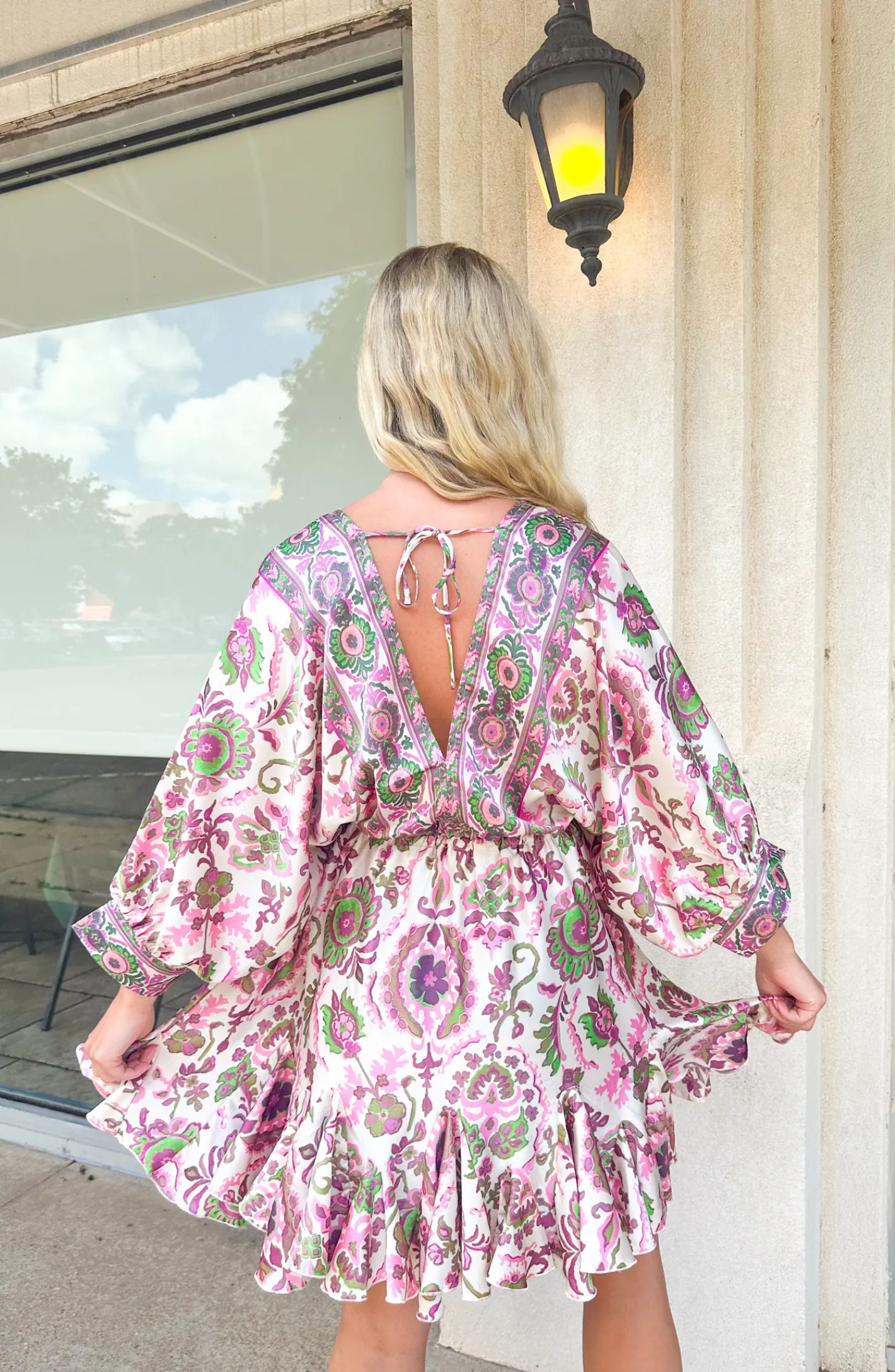 My Journey to Love Dolman Printed Dress