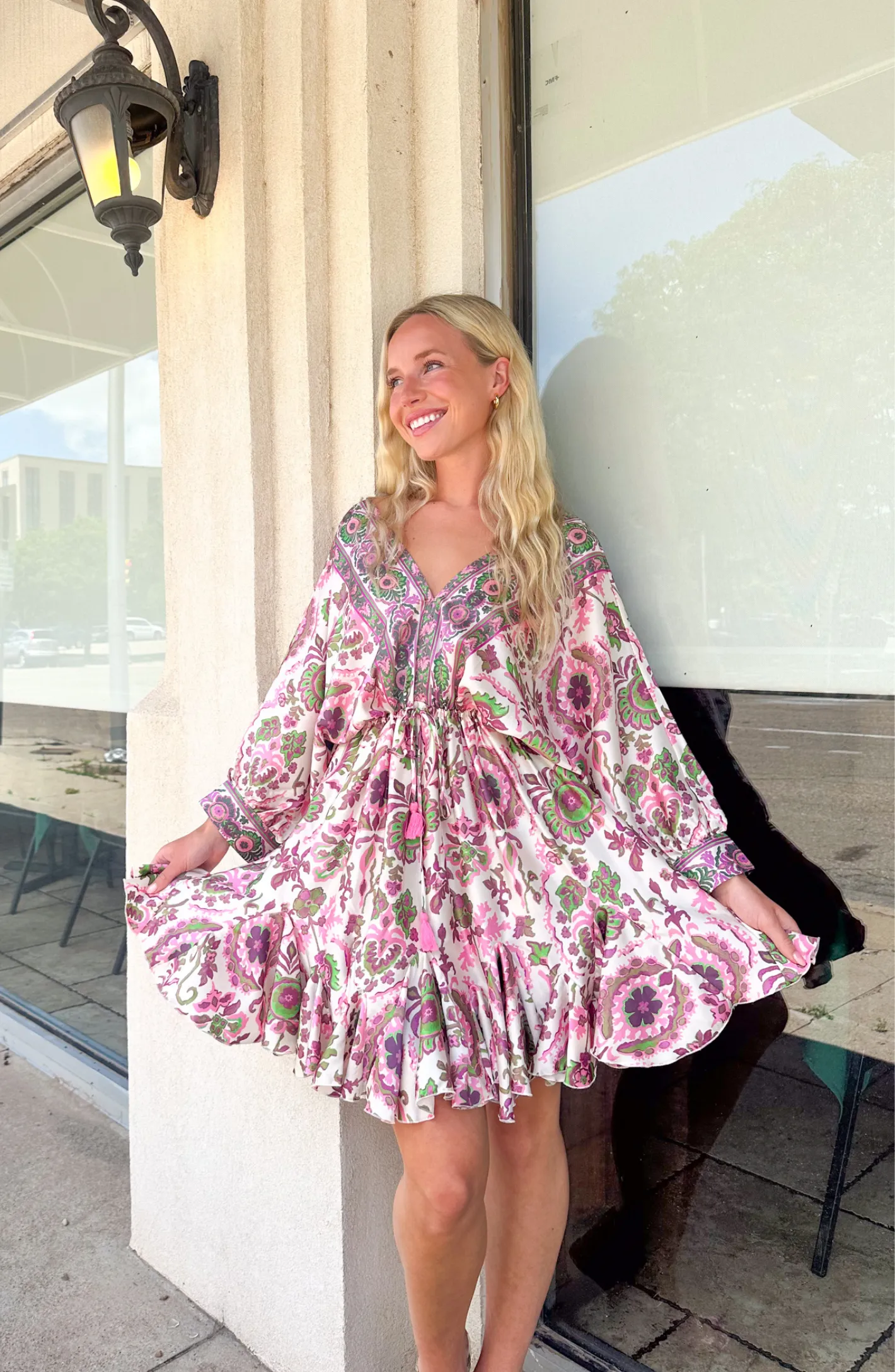 My Journey to Love Dolman Printed Dress