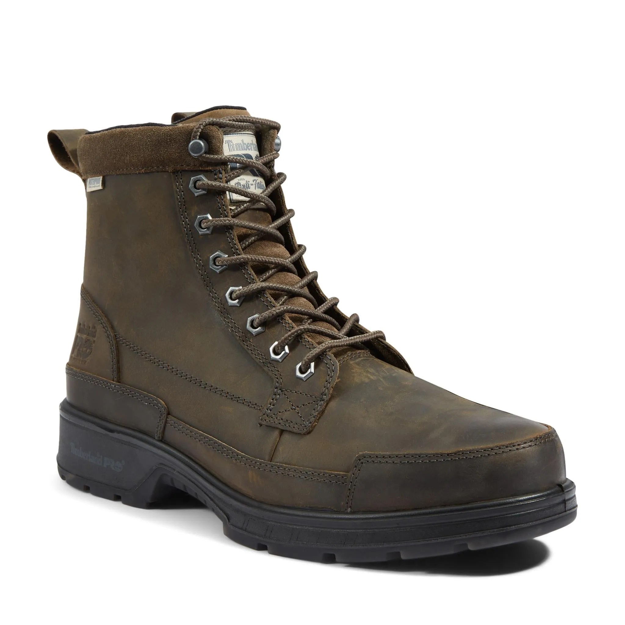 Nashoba Ek  6 Inch Composite-Toe Waterproof Work Boot Brown