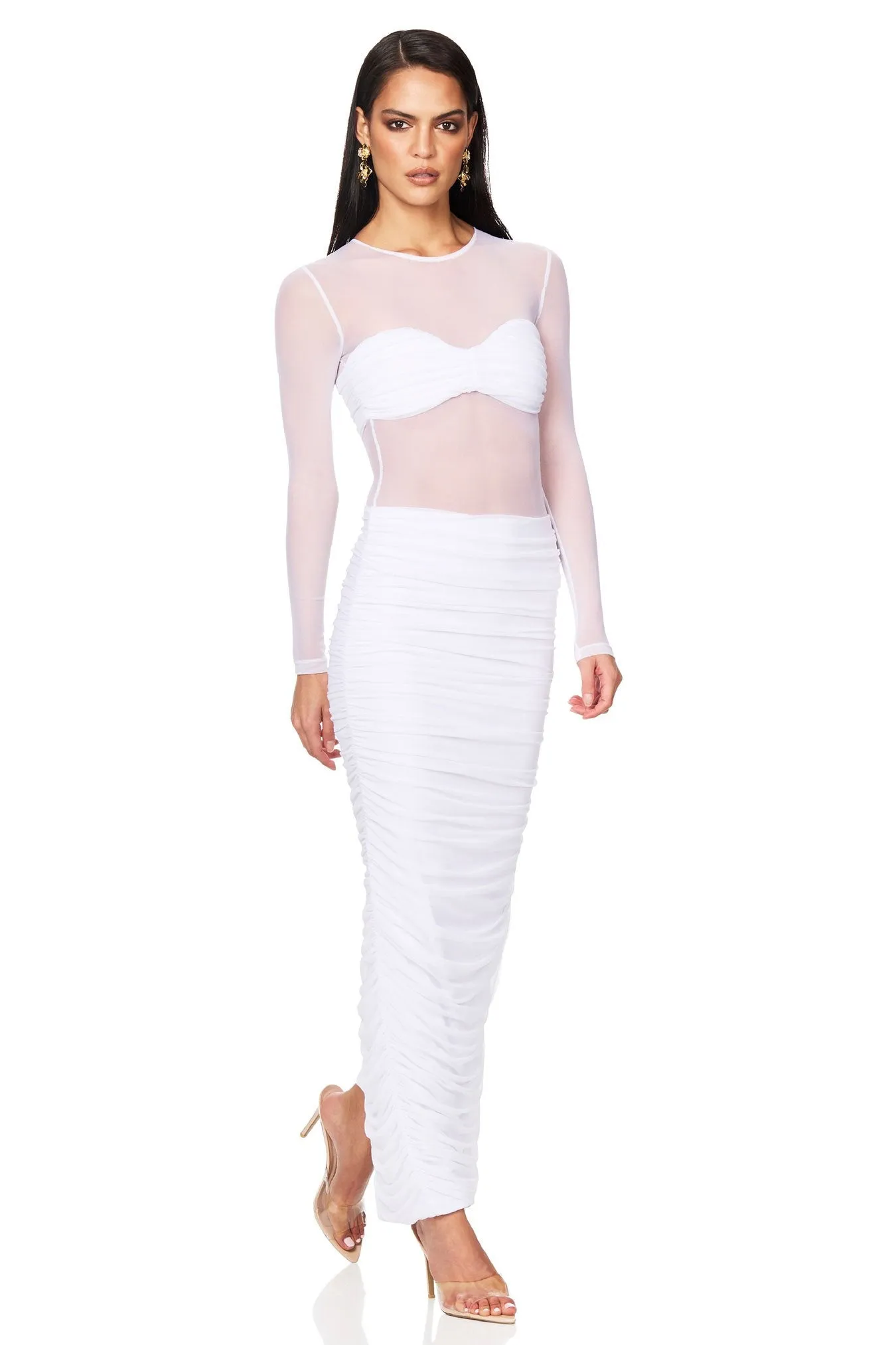 Nookie Eclipse Gown - White