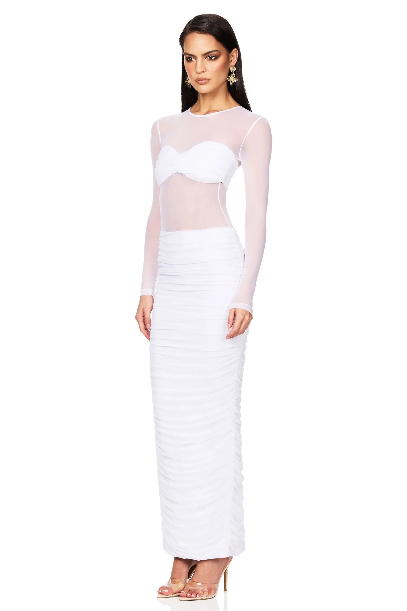 Nookie Eclipse Gown - White