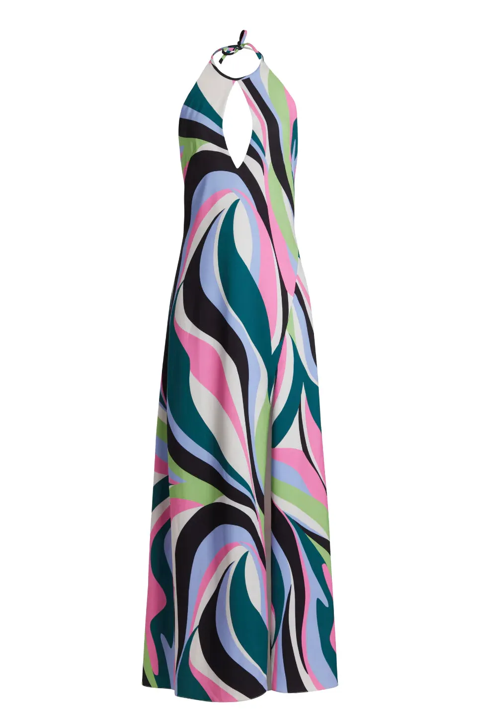 Patbo - Delos Keyhole Maxi Dress - Black Multi