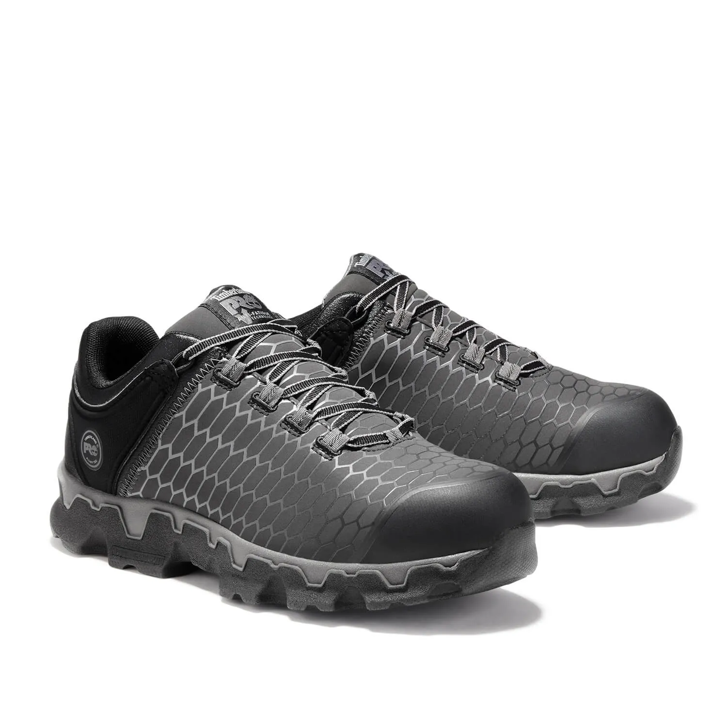 Powertrain Sport Alloy-Toe Work Shoe Grey/Black