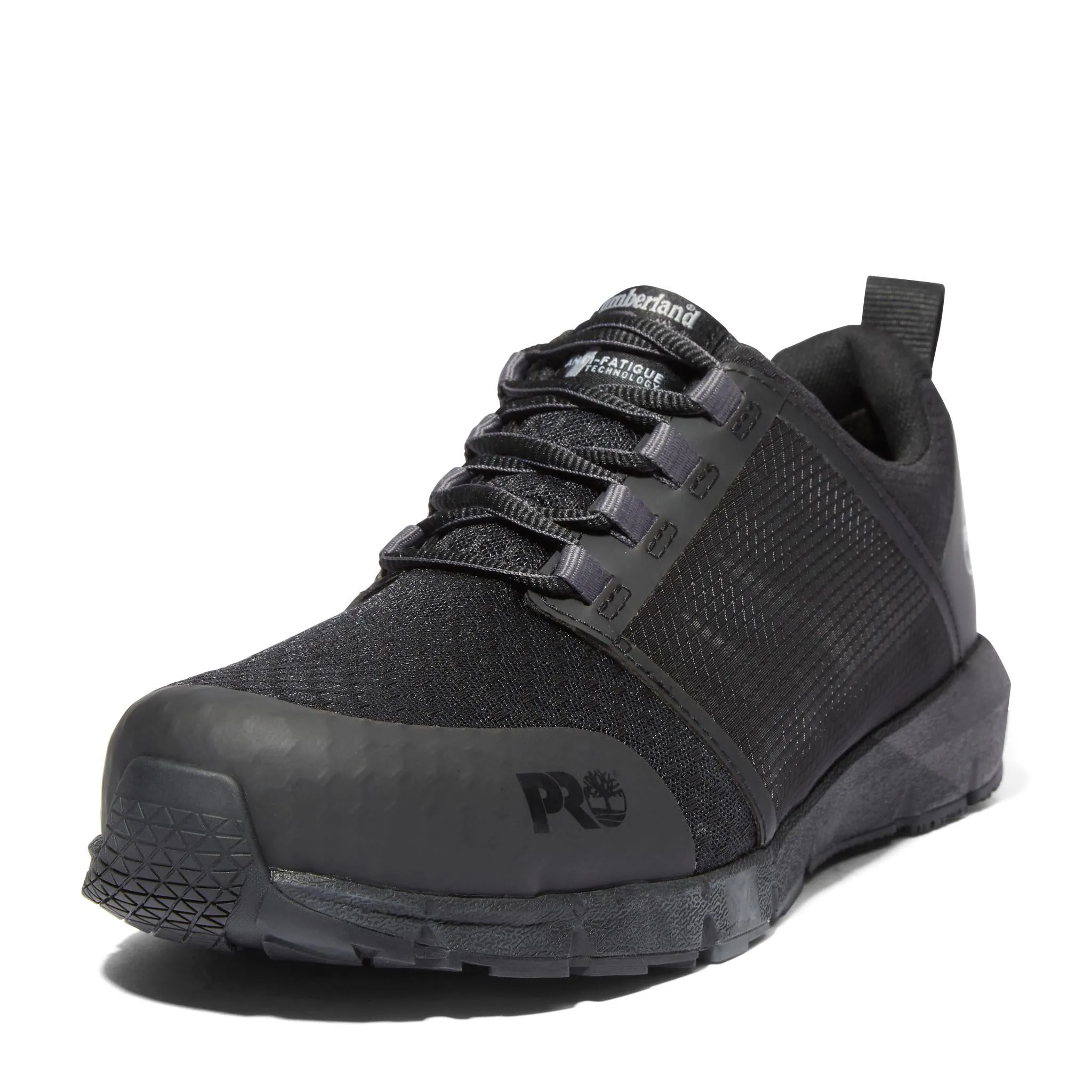 Radius Composite-Toe Work Shoe Black