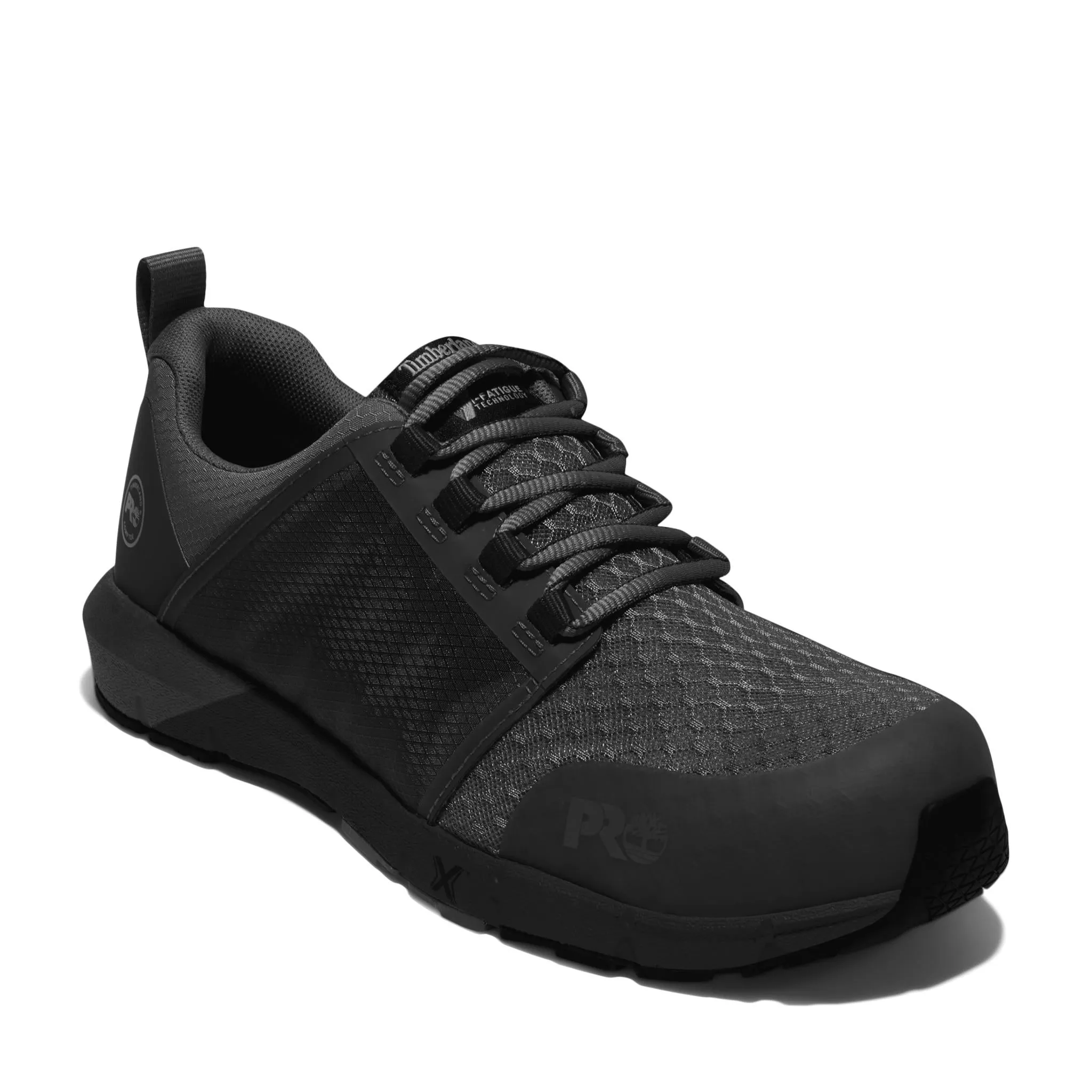 Radius SD10 Composite-Toe Work Shoe Black