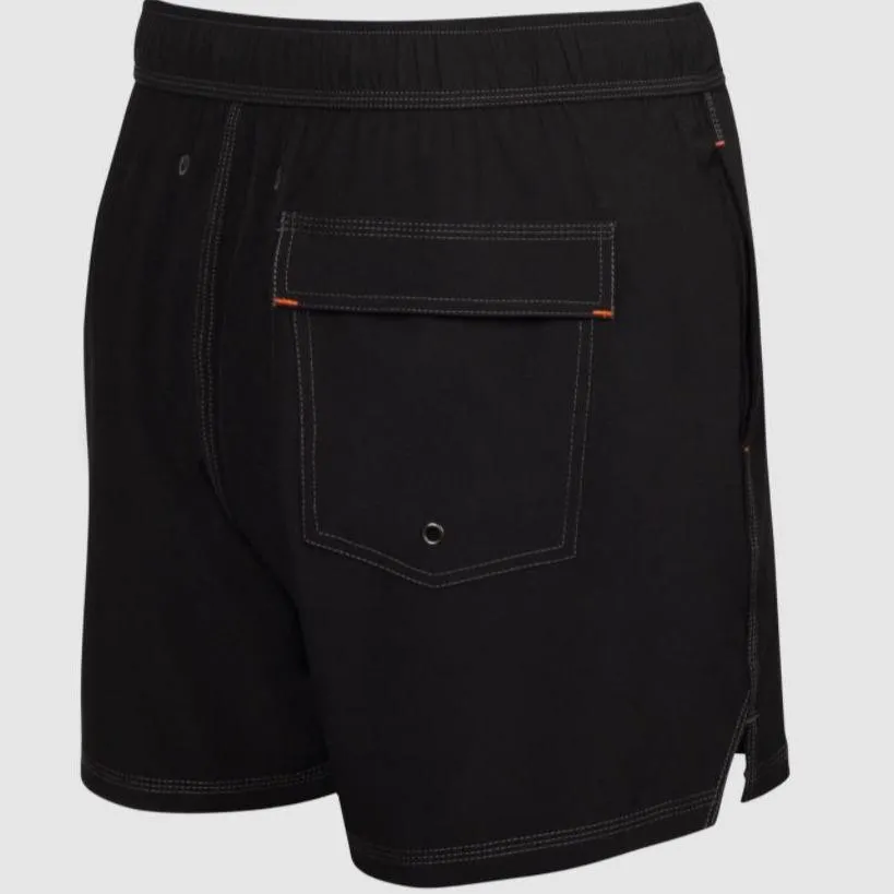 SAXX Oh Buoy Men's 5 Swim Trunks in Black