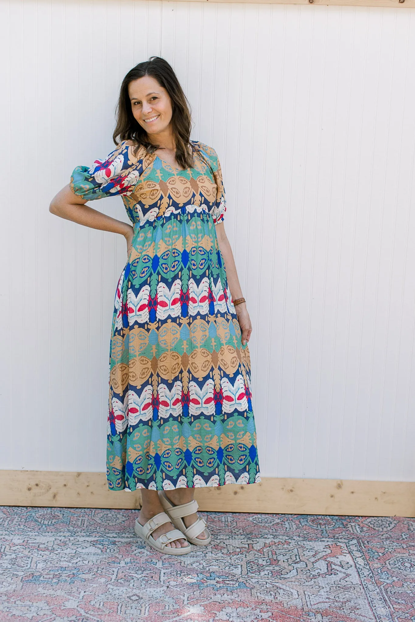 Statement Abstract Print Maxi