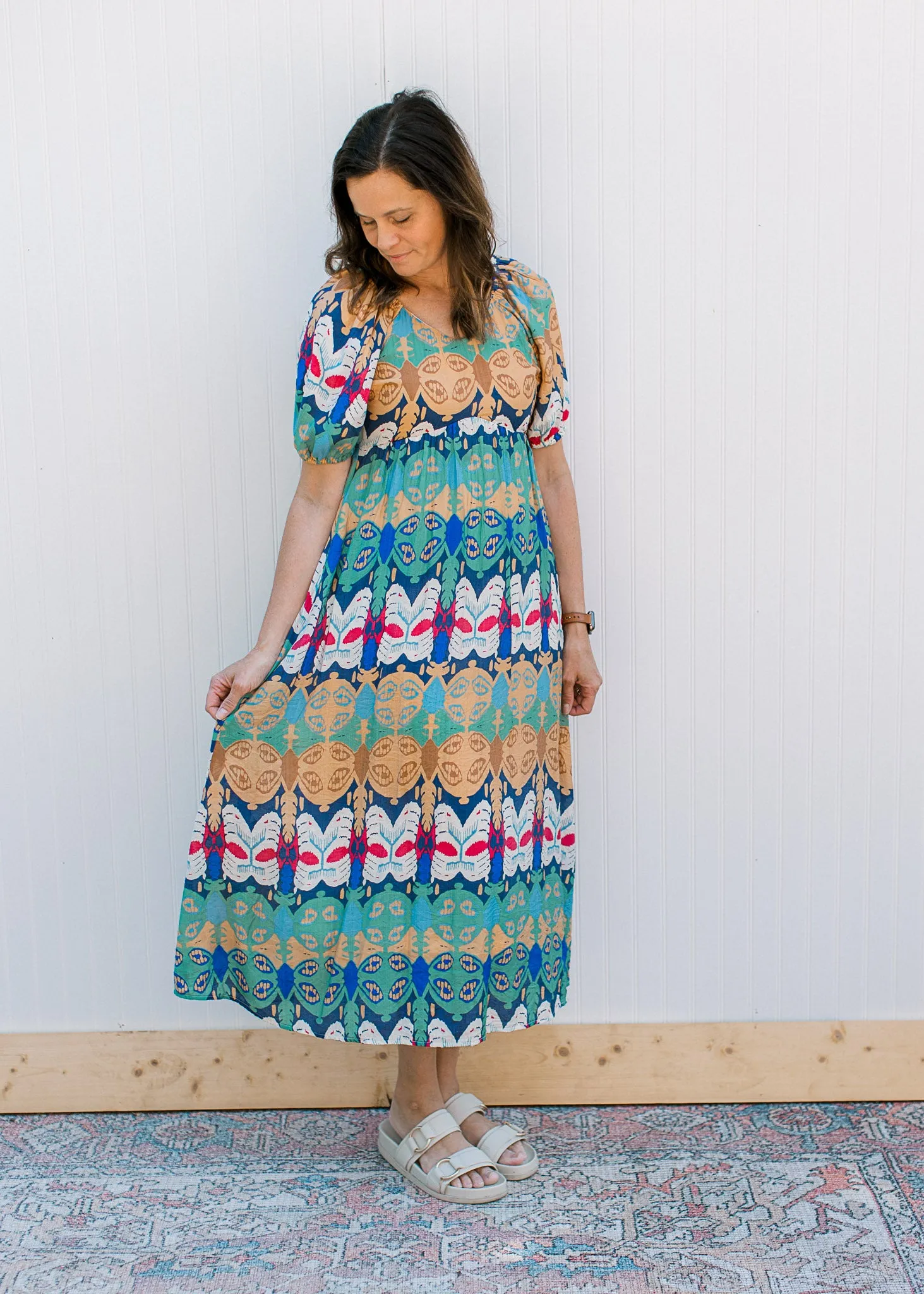 Statement Abstract Print Maxi