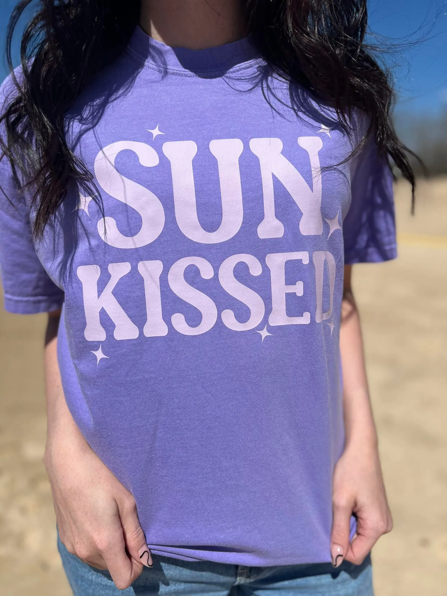 Sunkissed Purple Tee