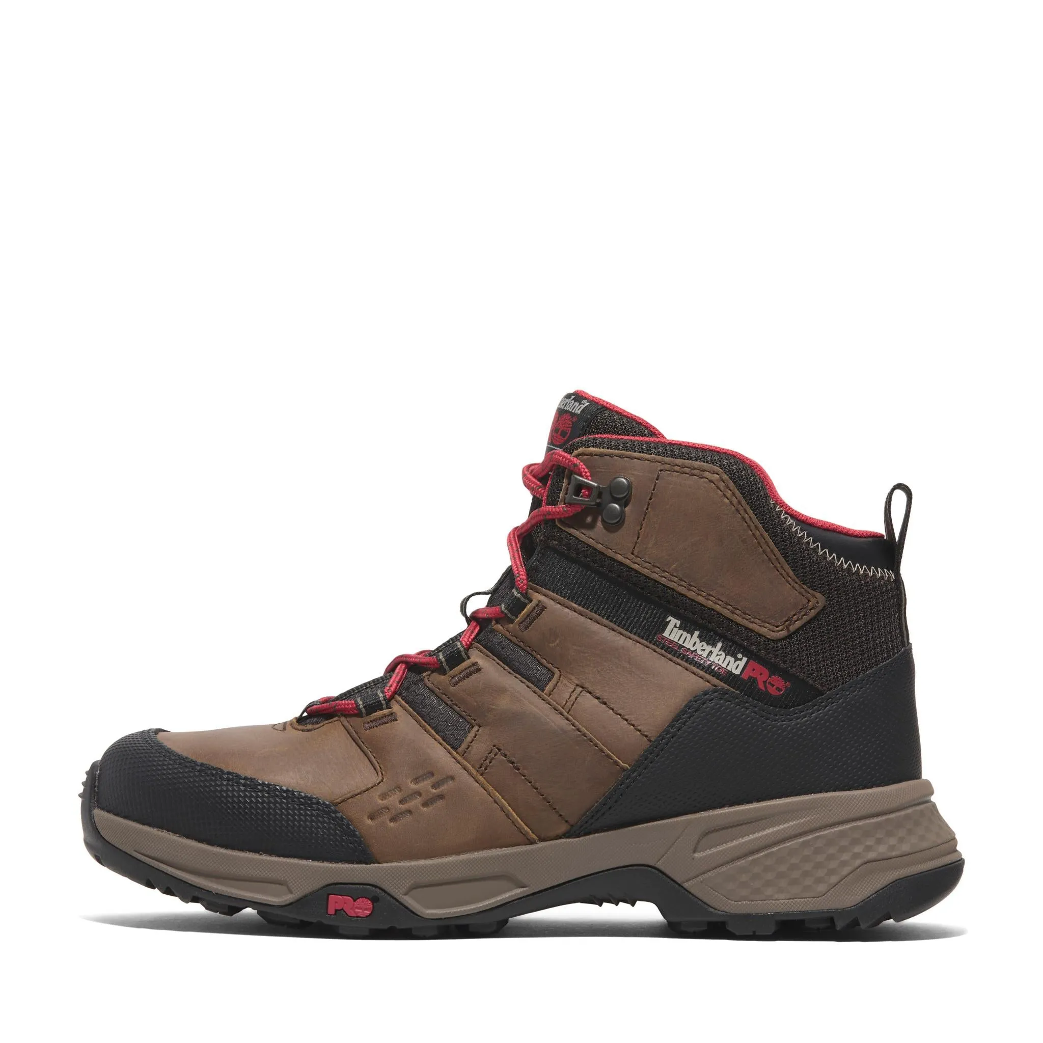 Switchback Lt 6 Inch Steel-Toe Work Boot Brown