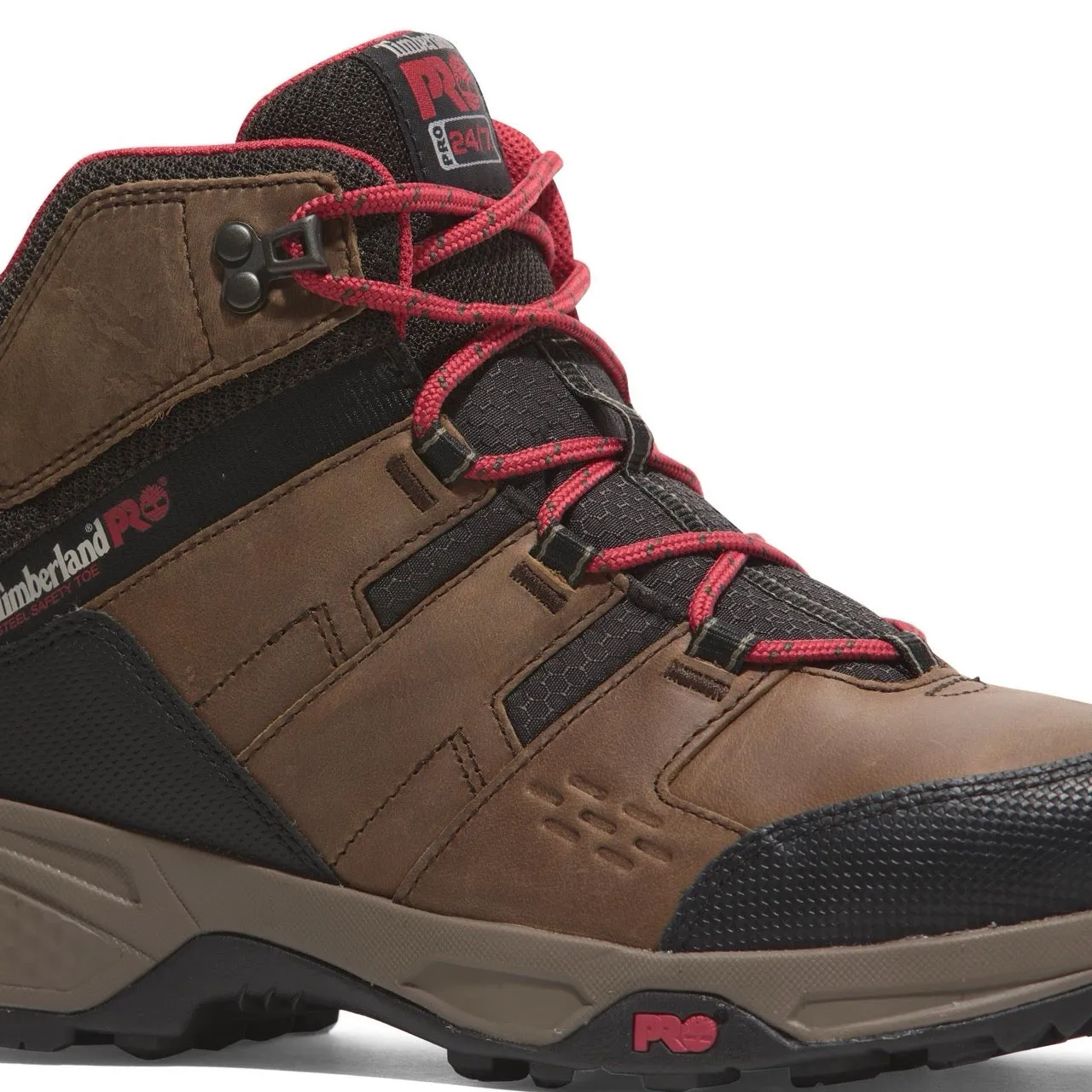 Switchback Lt 6 Inch Steel-Toe Work Boot Brown