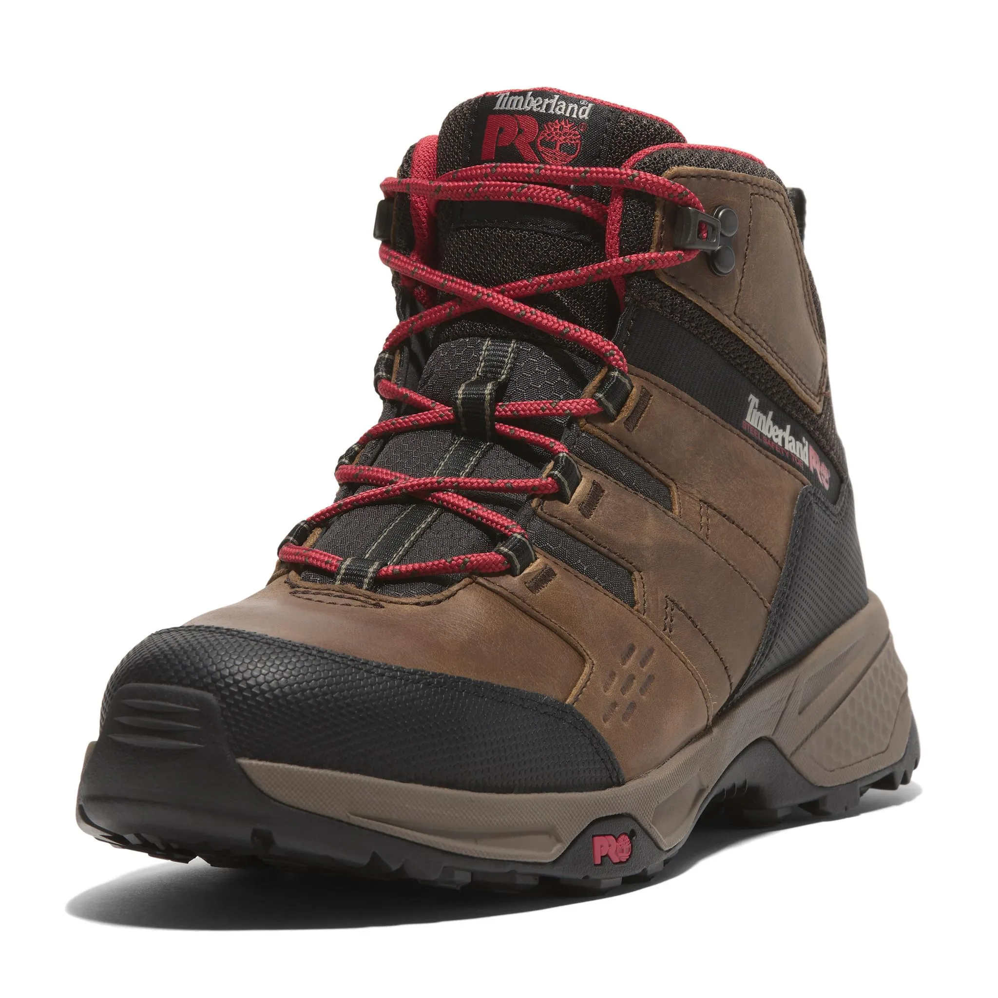 Switchback Lt 6 Inch Steel-Toe Work Boot Brown