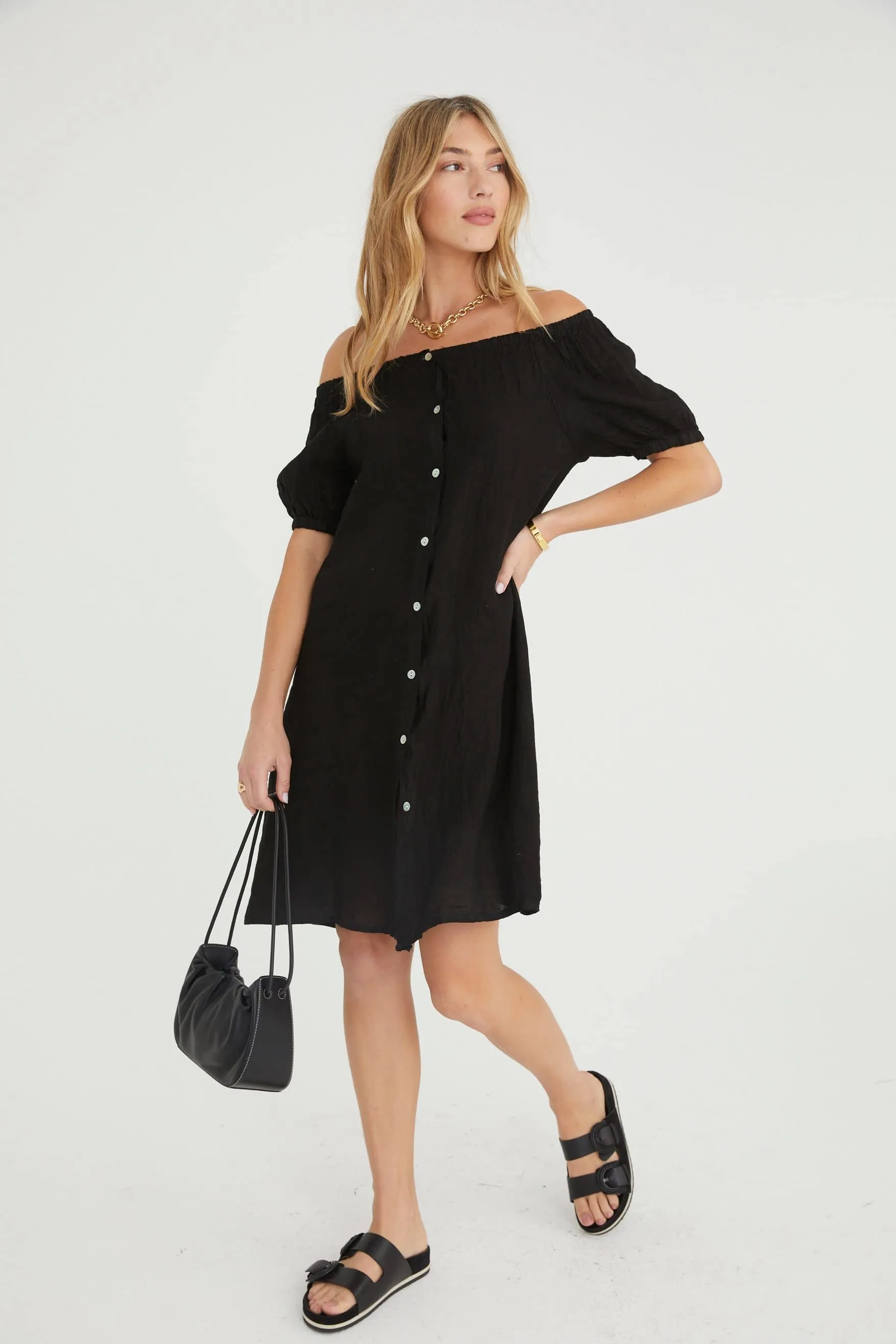 The Antibes Linen Dress