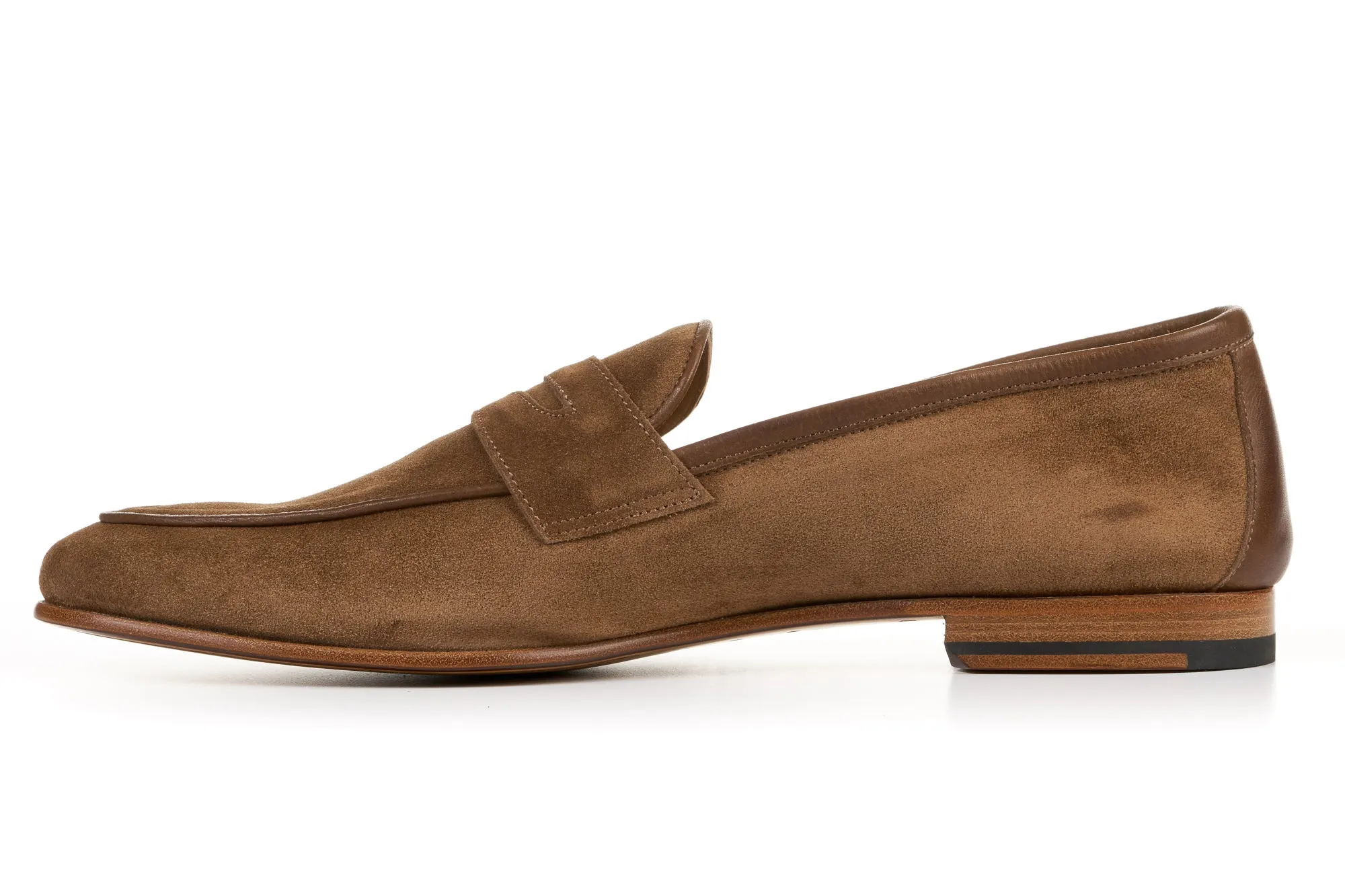 The Louis Penny Loafer - Martora Suede