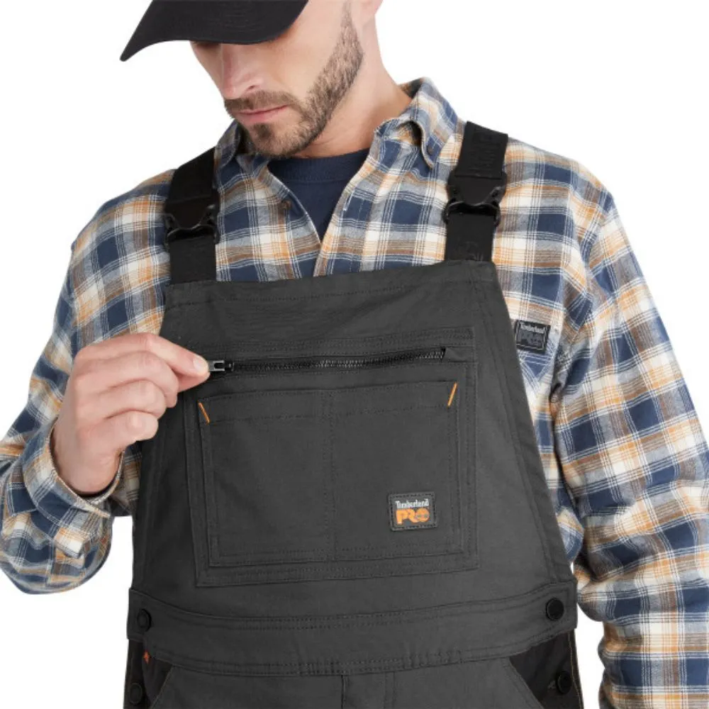 Timberland PRO Ironhide Men's Flex Bib Work Overalls - Black TB0A55RS015