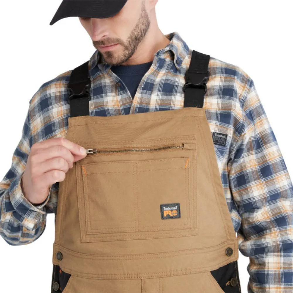 Timberland PRO Ironhide Men's Flex Bib Work Overalls - Dark Wheat TB0A55RSD02