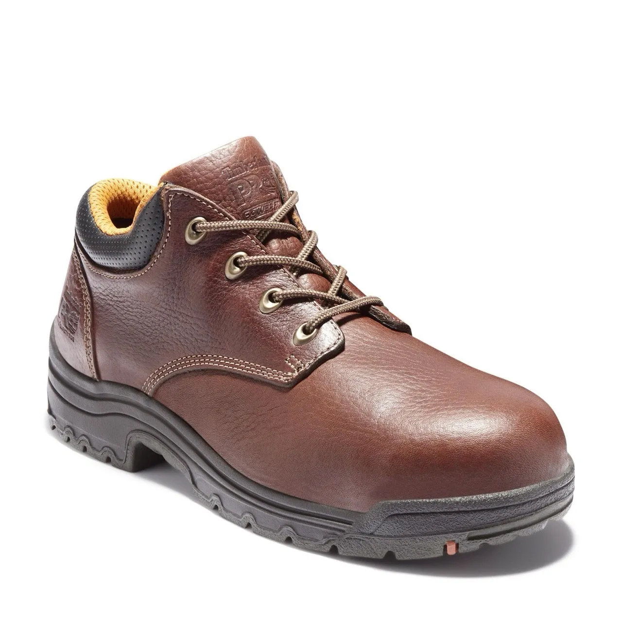 Titan Alloy-Toe Oxford Work Shoe Brown