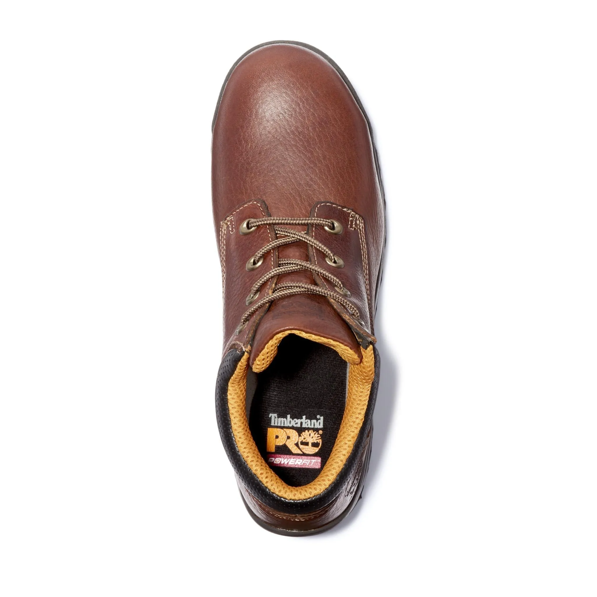 Titan Alloy-Toe Oxford Work Shoe Brown