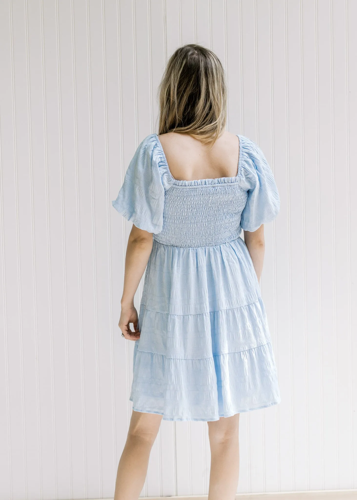 X Baby Blue Dress