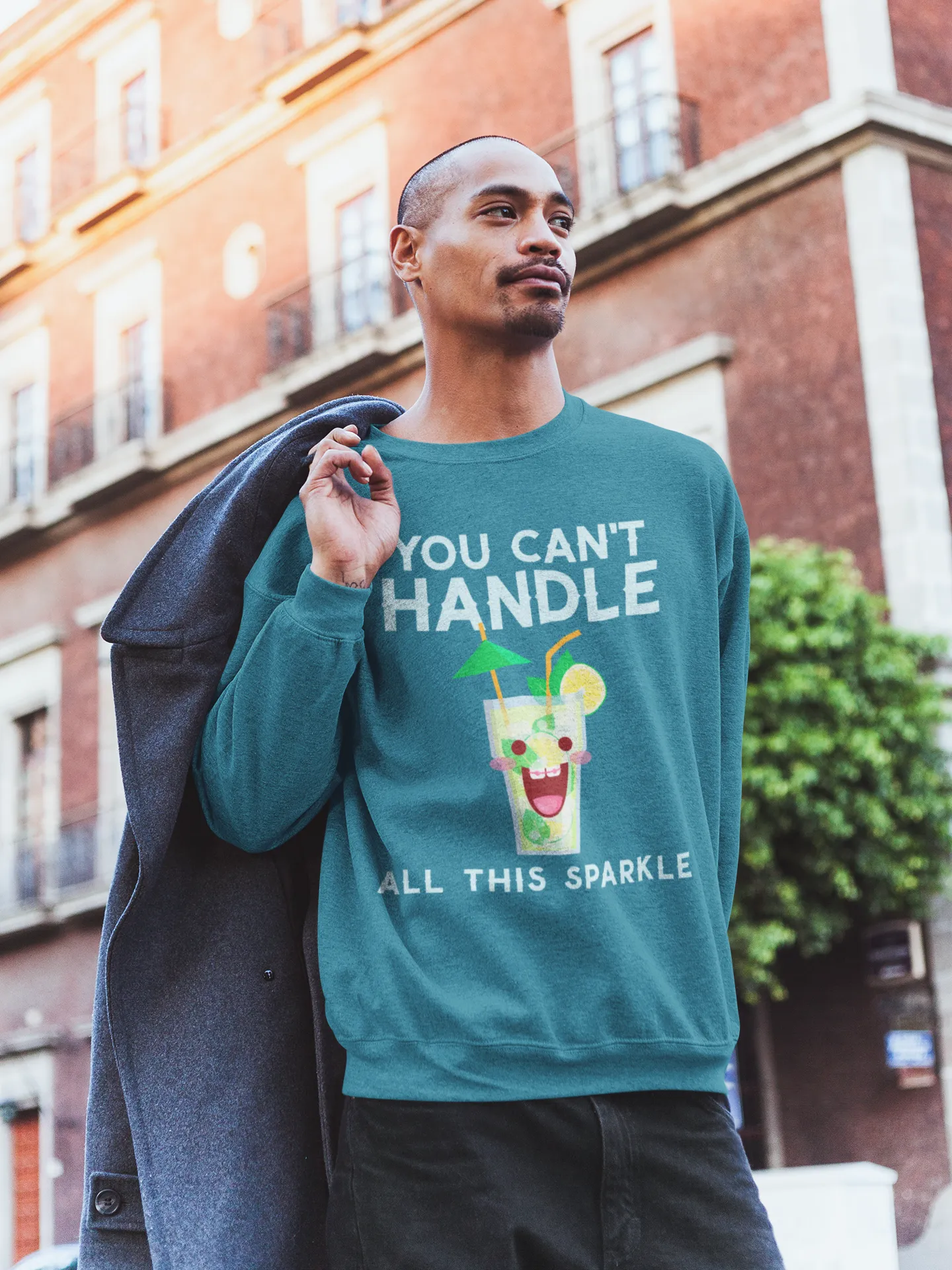 You Can't Handle It HD Crewneck Sweatshirt