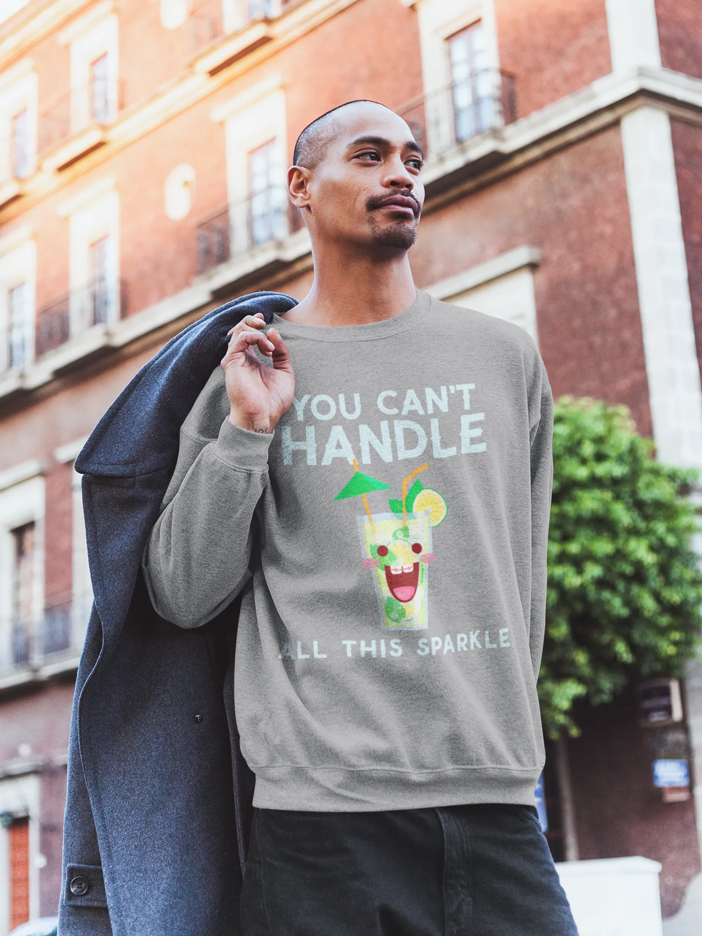 You Can't Handle It HD Crewneck Sweatshirt